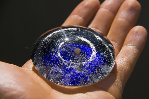 Constellation Glass Weight